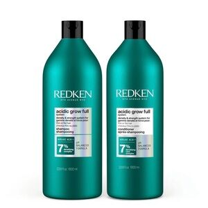 Redken Acidic Grow Full Shampoo & Conditioner Set - Liter Size